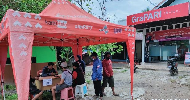 Telkomsel Ajak Pelanggan di Kutai Barat Migrasi ke Kartu USIM 4G
