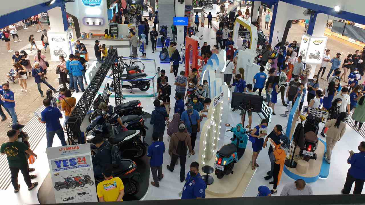 Jadi Buruan Pengunjung, Ribuan Skutik Maxi Yamaha Ludes Terjual di Event Jakarta Fair Kemayoran 2022