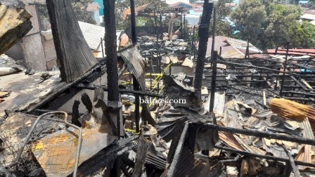 Puluhan Korban Kebakaran di Balikpapan  Tinggal di Posko Pengungsian