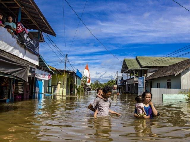 Banjir Katingan Lumpuhkan Dunia Pendidikan